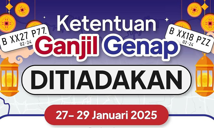 Catat Ganjil Genap Di Jakarta Ditiadakan Pada Januari Sumber