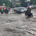 genangan air di jalan tangsel