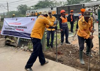 Rawan Kecelakaan, PT KAI Daop 1 Tutup Enam Perlintasan Liar Kereta
