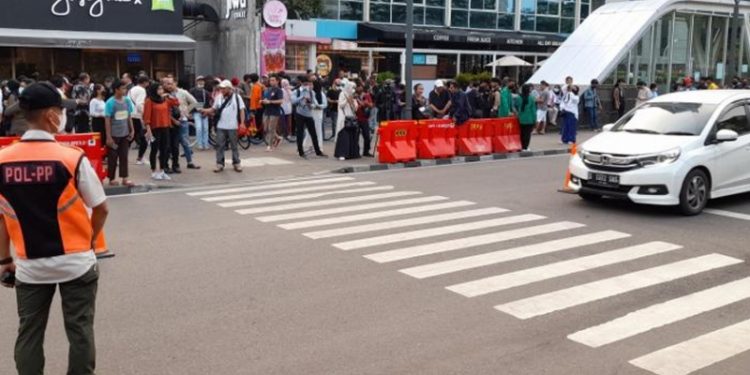 Marak Aksi Kriminalitas, Area Catwalk Citayam Fashion Week Ditutup