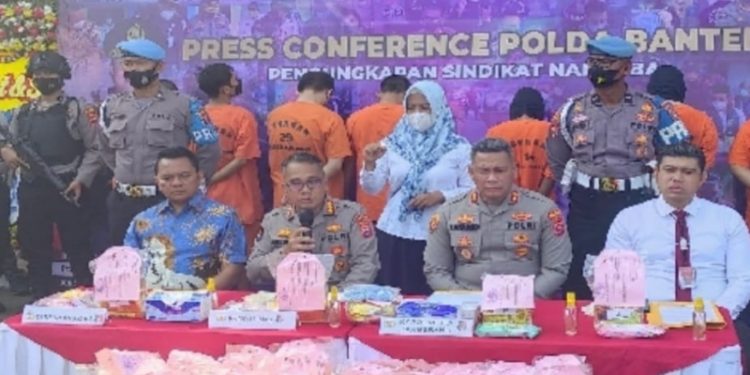Sindikat Narkoba Jaringan Internasional di Tangerang Dibongkar, 43 Kg Sabu dan 494 Ekstasi Disita