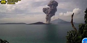 Anak Krakatau Erupsi, Ketinggian Kolom Letusan Capai 2.000 Meter