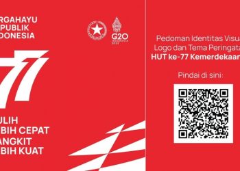 Resmi Dirilis, Ini 7 Makna Logo HUT Kemerdekaan RI ke-77