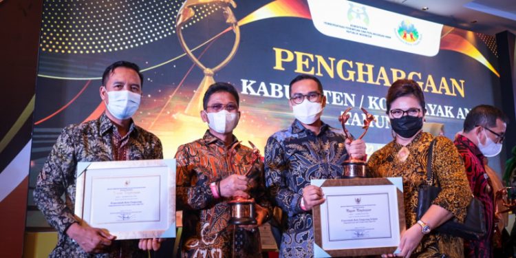 Tangerang Selatan Kembali Raih Penghargaan Kota Layak Anak