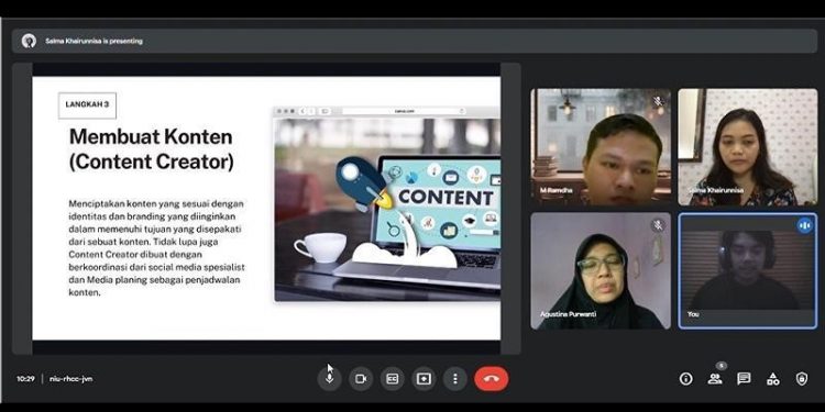 Mahasiswa Mercu Buana Bersinergi Pendampingan UMKM Catering di Dunia Digital