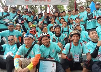 Diikuti 2 Ribu Pesepeda, ISSI Kota Tangsel Gelar Acara Gowes Kemerdekaan 77