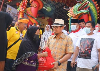 Bagikan Ribuan Paket Baksos, Pemkot Tangsel Apresiasi FKUB dan Vihara Kwan In Thang