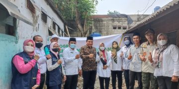 BAZNAS Tangsel Salurkan Bantuan Septic Tank di Wilayah Pamulang