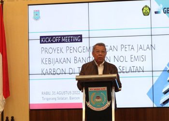 Wujudkan Target Net Zero Emissions, Pemkot Tangsel Gandeng Kementerian ESDM dan GBPN
