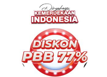 diskon pbb 77 %