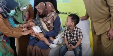 Pemprov Banten Kerja Keras Kejar Kesenjangan Imunisasi Anak