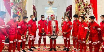 Temui Timnas U-16 di Istana Merdeka, Ini Pesan Presiden Jokowi