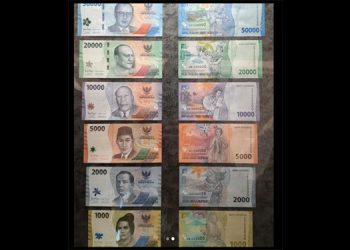 BI Luncurkan Uang Rupiah Kertas Tahun Emisi 2022, Ada Tujuh Pecahan