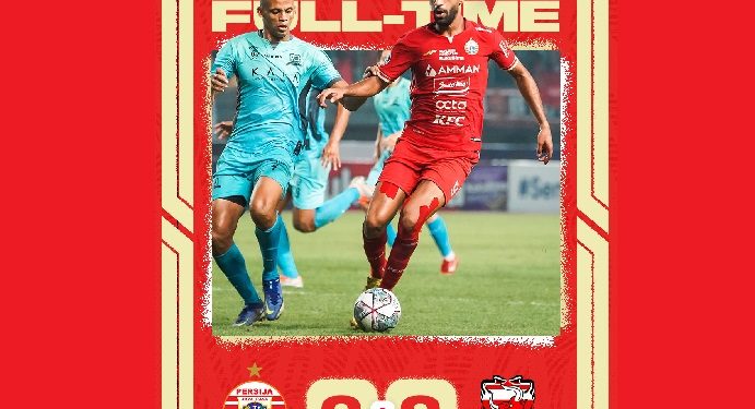 Hasil Liga 1: Persija Ditahan Imbang Madura United