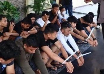 Kerap Berbuat Onar, Geng Motor Pekanbaru Digulung Polisi