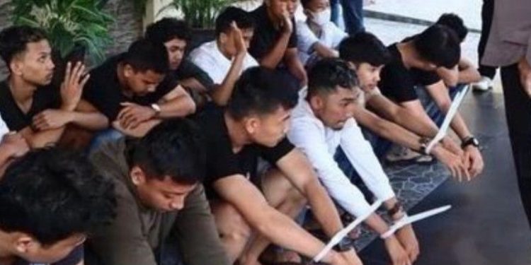 Kerap Berbuat Onar, Geng Motor Pekanbaru Digulung Polisi