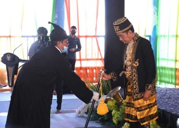 Presiden Jokowi Dianugerahi Gelar Kehormatan Adat Kesultanan Buton