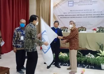 Muskot APINDO Tangsel, Adwin Sjahrizal Terpilih Aklamasi Sebagai Ketua Periode 2022-2027