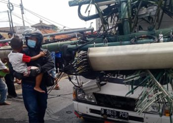 Kecelakaan Maut di Bekasi, Truk Diduga Dalam Kecepatan Tinggi