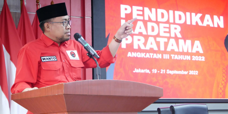 Wanto Sugito: PKP III PDI Perjuangan Tangsel Digelar Untuk Mencetak Kader Militan dan Ideologis