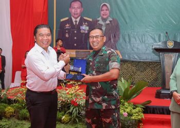 Hadiri Lepas Sambut Danrem 064/MY, Pj Gubernur Banten Harap Sinergi TNI-Pemprov Banten Semakin Meningkat