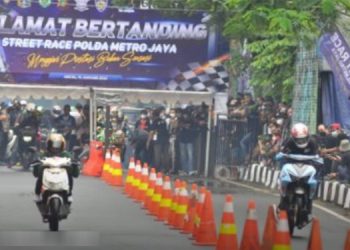 Diikuti 1.025 Pembalap, Polisi Optimistis Ajang Street Race Bebas dari Perjudian