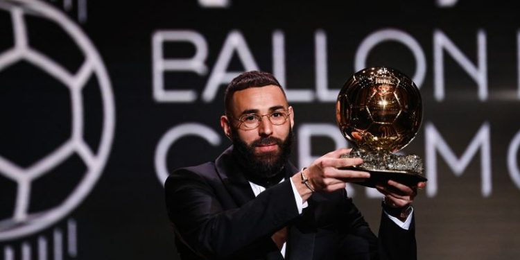 Karim Benzema Raih Ballon d’Or 2022