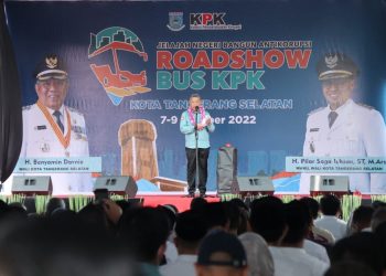 Roadshow Bus KPK di Tangsel Resmi Dimulai, Benyamin : Bangun Budaya Antikorupsi Sejak Dini