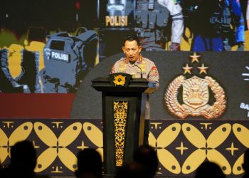 Muncul Coretan “Sarang Pungli” di Mapolres Luwu, Begini Reaksi Jenderal Sigit