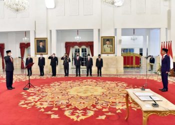 Jokowi Resmi Lantik Johanis Tanak sebagai Wakil Ketua KPK
