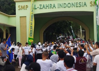 Dilepas Wali Kota Tangsel, Ribuan Peserta Ramaikan Jalan Sehat Sekolah Al Zahra Indonesia