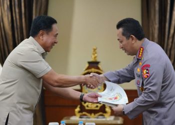 Para Mantan Kapolri Datangi Mabes Polri, Begini Reaksi Jenderal Listyo Sigit 