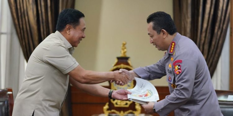 Para Mantan Kapolri Datangi Mabes Polri, Begini Reaksi Jenderal Listyo Sigit