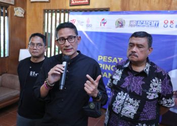 Sandiaga Beri Tips Bagi UMKM Banten Bersama OK OCE & HR Academy