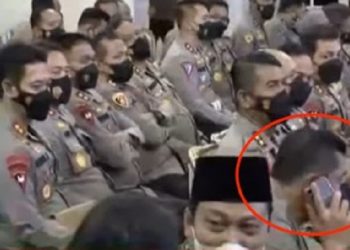 Heboh Fadil Imran Bertelepon Ria saat Pengarahan Jokowi, Istana Beri Penjelasan Begini