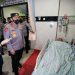 Kapolri Jenguk Korban Kerusuhan Stadion Kanjuruhan