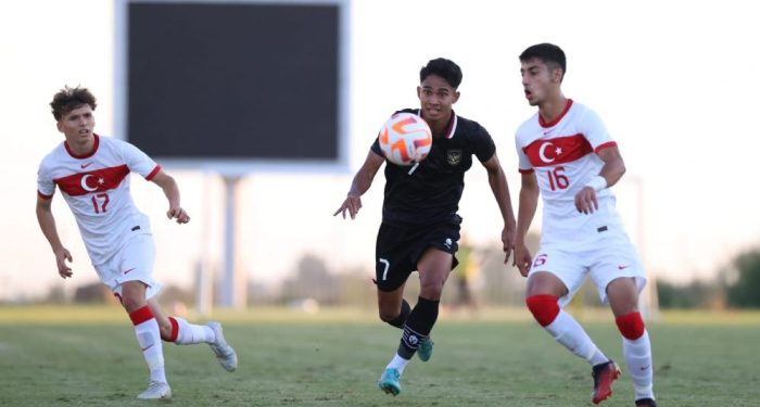 Timnas U-20 Kalah dari Turki di Laga Uji Coba