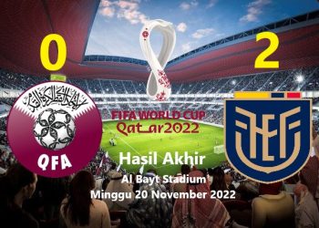 Sejarah, Qatar Jadi Tuan Rumah Pertama yang Kalah di Laga Perdana Piala Dunia