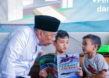 Tumbuhkan Minat Baca, Benyamin Resmikan Taman Baca Masyarakat Perbas