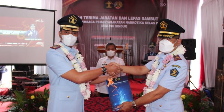 Kepala Lapas Narkotika Kelas IIA Gunung Sindur Resmi Berganti, Ini Namanya