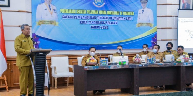 Safari Pembangunan, Benyamin : Sektor Ekonomi Kreatif Jadi Andalan di Tangerang Selatan