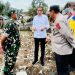 Tinjau Cianjur, Jokowi Minta TNI -Polri Bantu Bersihkan Puing