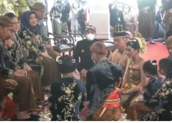 “Ngunduh Mantu”, Ini Pesan Presiden Jokowi ke Anak Cucu