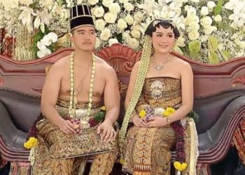 Ribuan Relawan Jokowi Berdatangan di Acara Ngunduh Mantu Pernikahan Kaesang-Erina