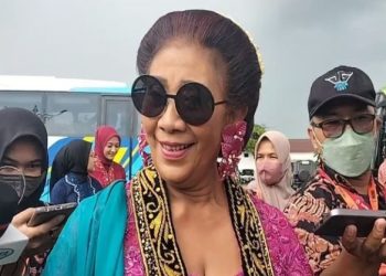 Hadiri Ngunduh Mantu Pernikahan Kaesang-Erina, Susi Pudjiastuti Doakan Jokowi Banyak Cucu