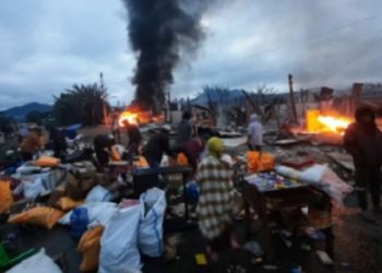 Deiyai Papua Tengah Dilanda Kerusuhan, Empat Orang Dikabarkan Terluka 