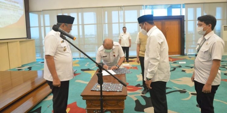 Lantik Ratusan Pejabat Fungsional, Benyamin: Tunjukkan Birokrat yang Dinamis dan Profesional