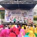 PECAH, Pilar Saga Ichsan Goyang Warga Pamulang Tangsel di Acara Fun Walk TangselXpress