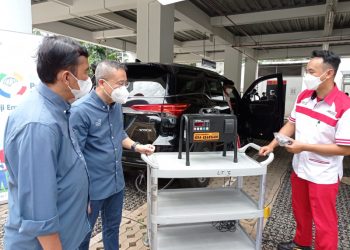 Garda Oto Gelar Uji Emisi dalam Rangkaian Estafet Peduli Bumi Asuransi Astra