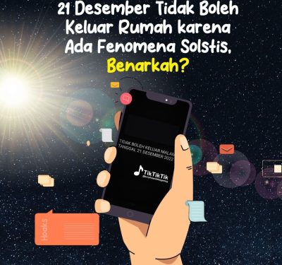Heboh Imbauan Isu Tak Boleh Keluar Rumah pada 21 Desember, Ini Kata BRIN